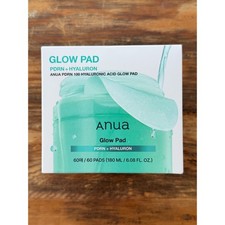 ANUA PDRN Hyaluronic Acid Glow Pads - 60 Pads for Hydration and Radiance