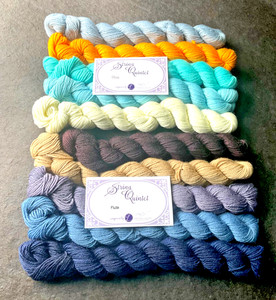 Lornas Laces String Quintet Oboe & Flute Shepherd Sock Yarn Kits NOS Merino Wool