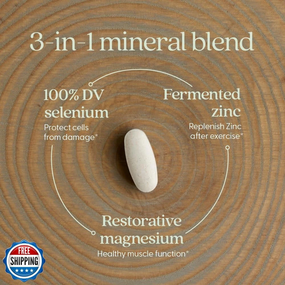 Nuevo Capítulo Magnesio-Selenio-Zinc Suplemento para Cuerpos Activos, Rebote Foto 4 de 4