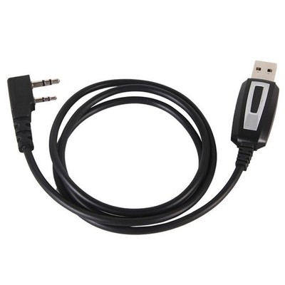 USB Programming Cable&CD For Baofeng/Pofung UV-5R UV-82 GT-3 888s TEN4 F9+Radio