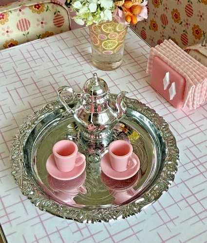 Invitation to Tea Set and Platter  #1632 from 1965 Vintage Barbie Reproduction