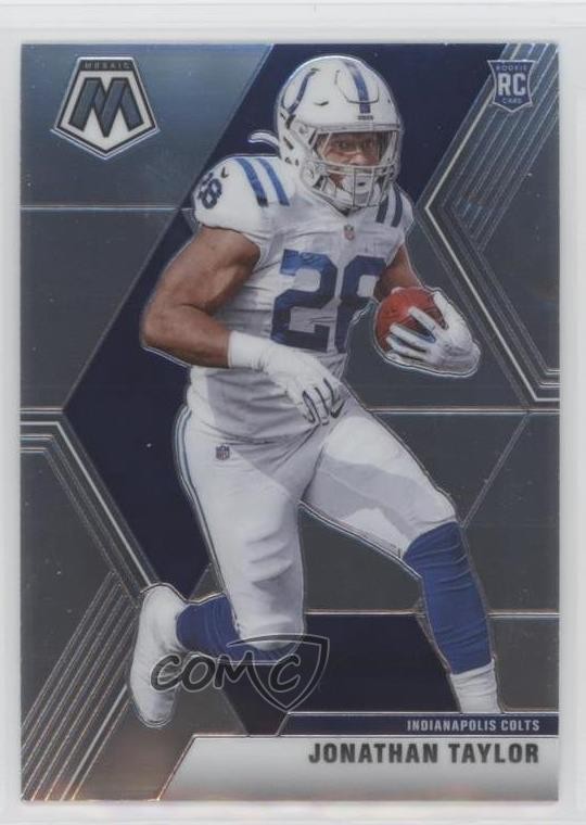 2020 Panini Mosaic Rookies Jonathan Taylor #216 Rookie RC 0a3k
