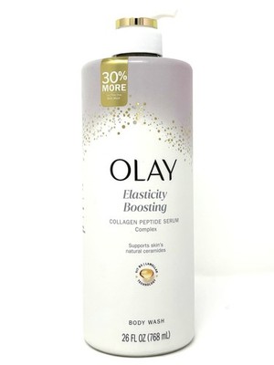 Olay Body Wash Elasticity Boosting Collagen Peptide Serum Complex 26oz