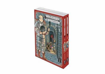 Delicious in Dungeon - Einstiegsbundle | Enthält die Bände 01 und 02 | Kui