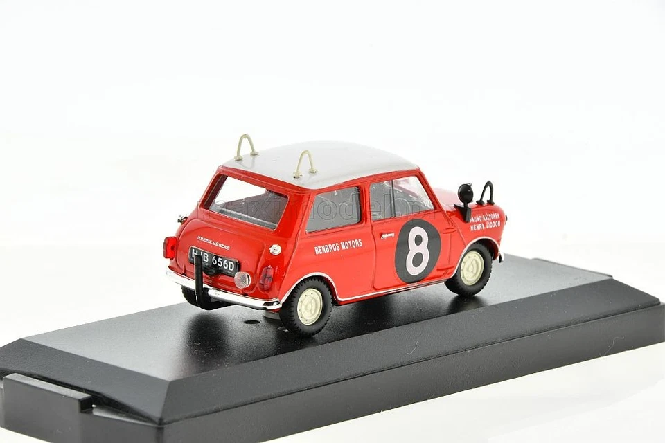 MORRIS COOPER S #8 R.AALTONEN EAST AFRICAN SAFARI 1967 1/43 Vitesse L039 - Image 3 of 4