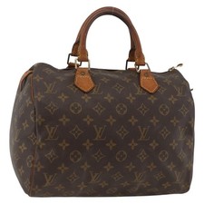 Borsa a mano Louis Vuitton Monogram Speedy 30 M41526 LV originale 173767