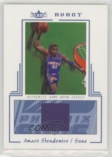 2003-04 Fleer Avant Materials Blue 388/400 Amare Stoudemire #AGW/AS 0f8