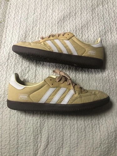 Size 11.5 - Adidas Samba OG Reflective Nylon Pack - Oat