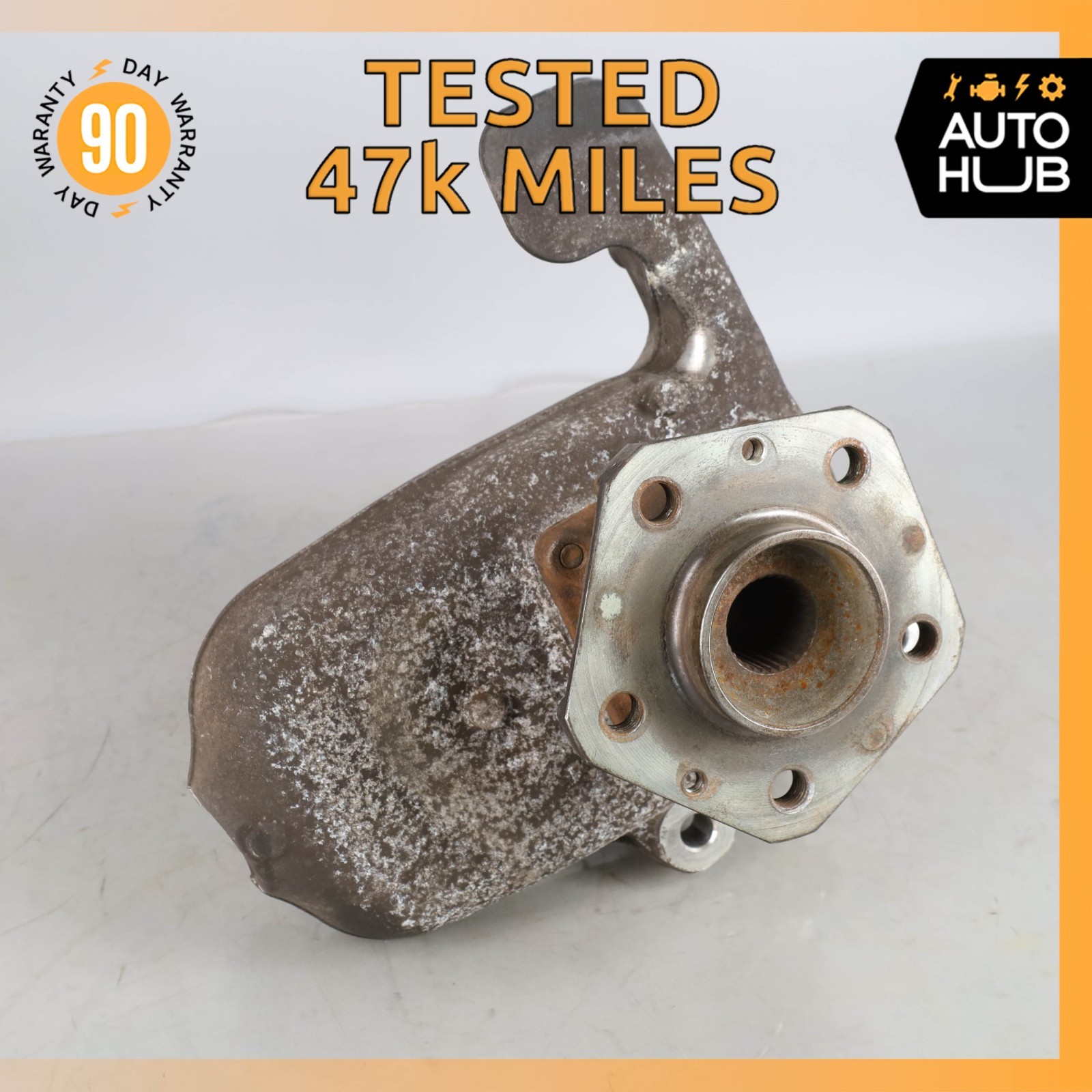 03-10 Maserati GranTurismo M145 Front Left Side Spindle Knuckle Hub OEM 47k
