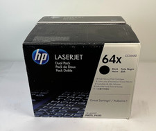HP CC364XD 64X High Yield Black Toner Cartridge Dual Pack ? Open Box