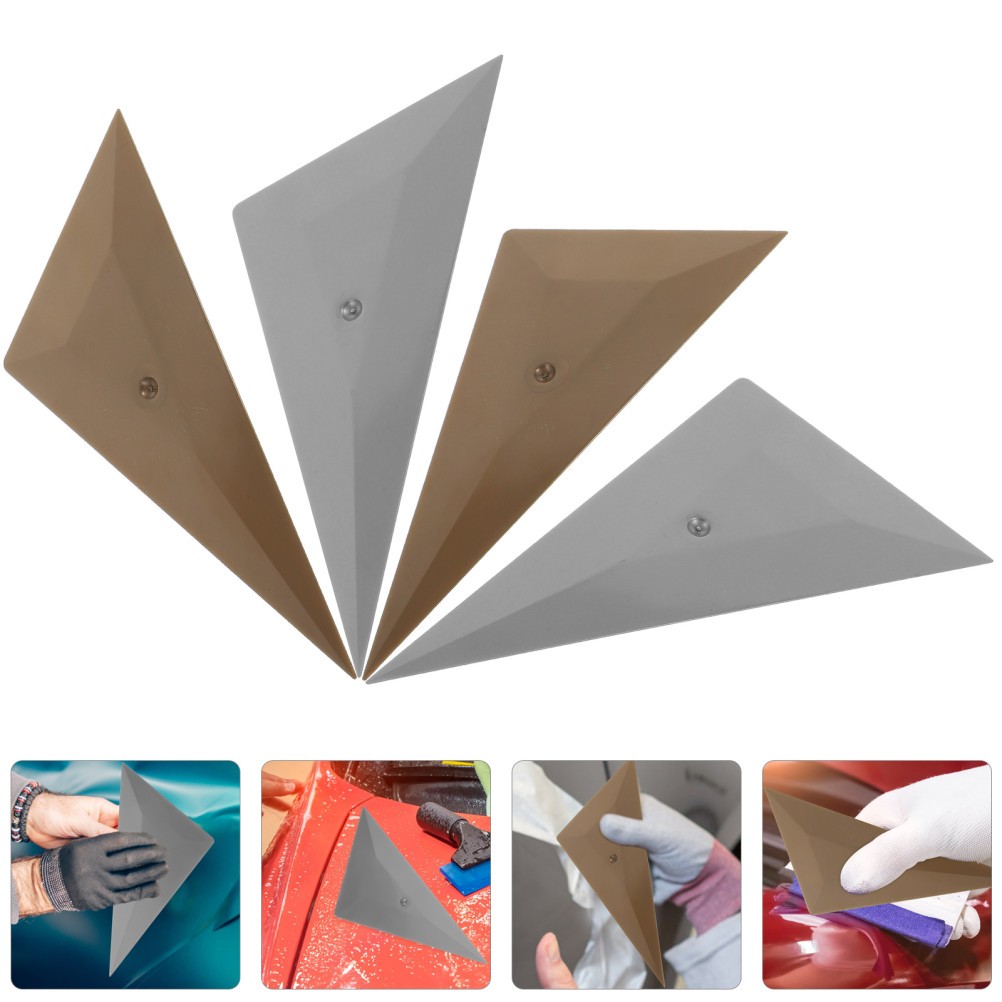  4 Pcs Tint Equipment Wrap Tool Window Tinting Tools Professional Squeegee for