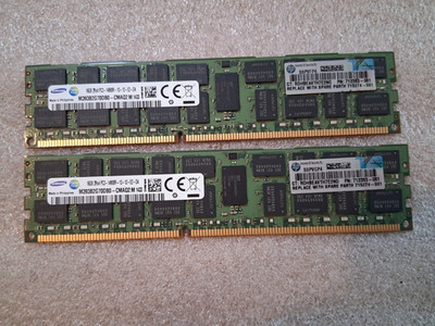 32GB Samsung 16GB DDR3 PC3-14900R ECC Registered Server RAM M393B2G70DB0-CMAQ2