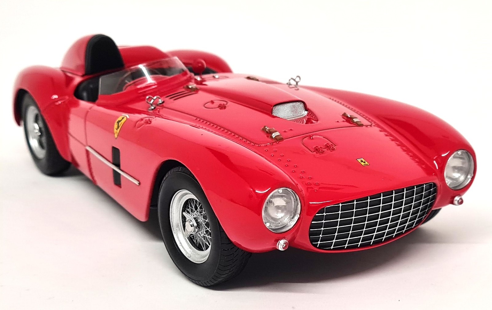 KK 1/18 - Ferrari 375 Plus 1954 Rosso Red Diecast Model Car