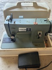 Máquina de coser de alta resistencia Thompson PW-301 industrial comercial funciona con estuche