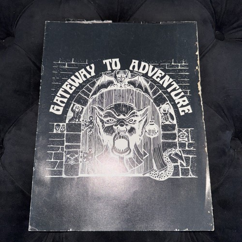 GATEWAY TO ADVENTURE *RARE* Vintage Catalog TSR Dungeons Dragons Module D&D AD&D - Picture 1 of 3