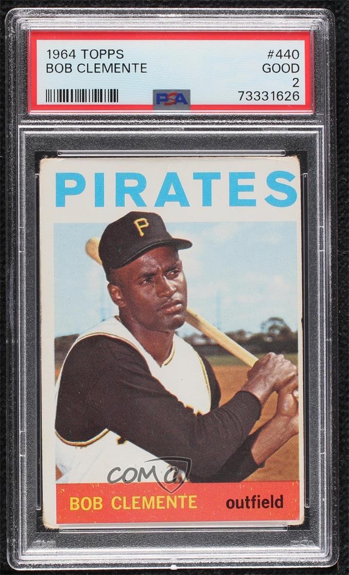 1964 Topps Roberto Clemente #440 PSA 2 HOF 7ut