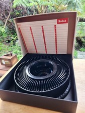 Kodak slide Carousel 80 Slide Tray w Locking Rings  Vintage