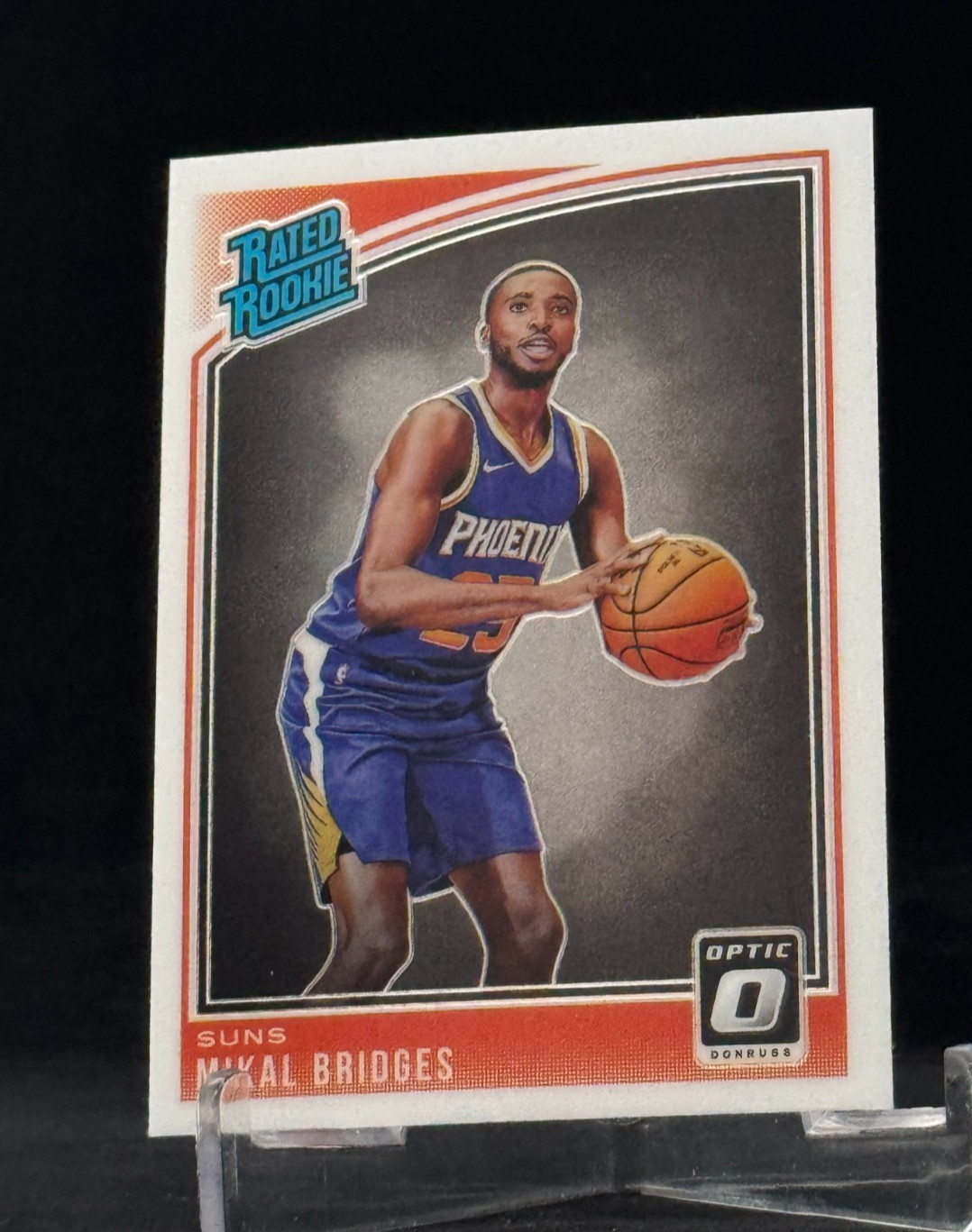 2018-19 Panini Donruss Optic Rated Rookie #200 Mikal Bridges Phoenix Suns