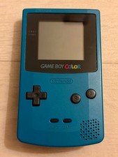 Nintendo Game Boy Color NTSC-J Blue Video Game Consoles for sale