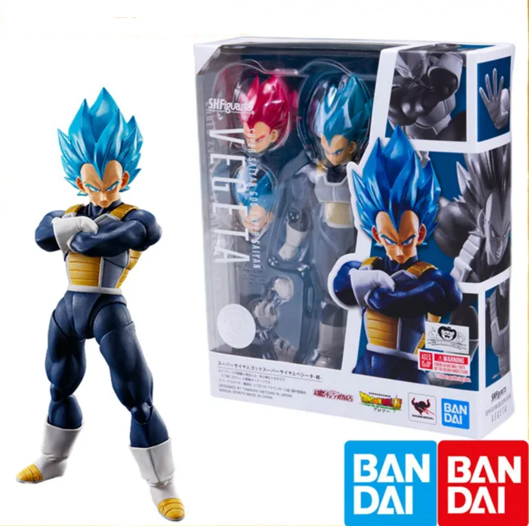 Bandai S.H. Figuarts Super Saiyan God Blue Vegeta Dragon Ball