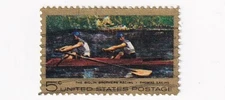 STAMP US SCOTT 1335 "The Biglin Brothers Boat Racing" 5 CENT 1967 USED - B