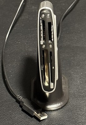 SanDisk ImageMate 12 in 1 Memory Card Reader CF SD XD MS SM Cradle Rare