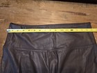 TIME & TRU FAUX LEATHER/SUEDE LEGGINGS SIZE 16/18 — photo 5