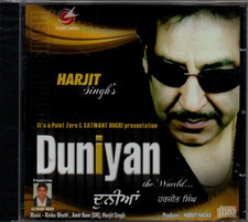 DUNIYAN - HARJIT SINGH - PUNJABI BHANGRA AUDIO CD. POINT ZERO.