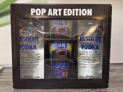 Absolut Vodka - Geschenkebox - Andy Warhol - Pop Art Edition