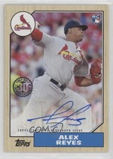 2017 Topps 1987 Rookie and All-Star Edition Auto Alex Reyes #1987A-ARE Auto 0t2