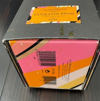 Veuve Clicquot La Grande Dame 1996 Bottle Box Only Emilio Pucci