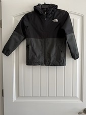 THE NORTH FACE 100 POLYESTER HOOD BOY'S ZIP POCKETS LINED JACKET SIZE XS/TP 6