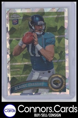 Blaine Gabbert Rookie 2011 Topps Chrome #55 Crystal Atomic Refractor /139