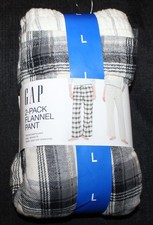 New ladies GAP 2 pack flannel sleep pants pajamas Size large