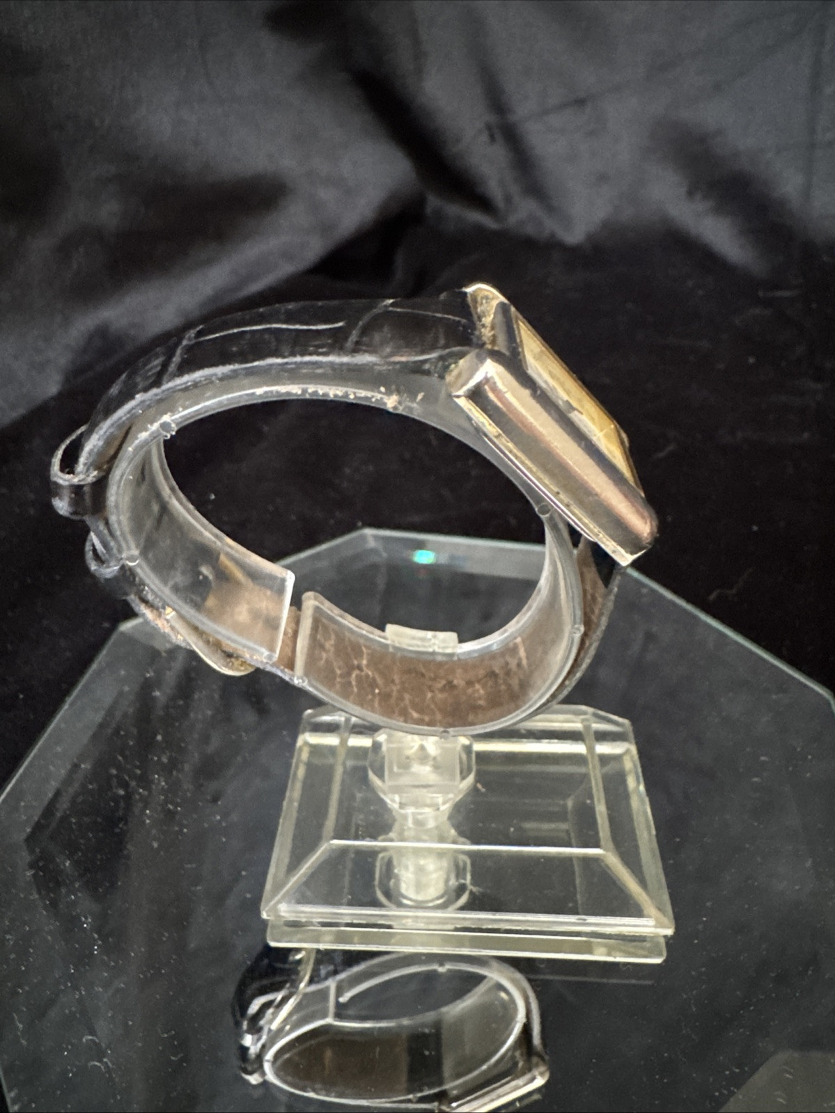 Pedre Watch Rectangular Face Roman Numerals Genui… - image 8