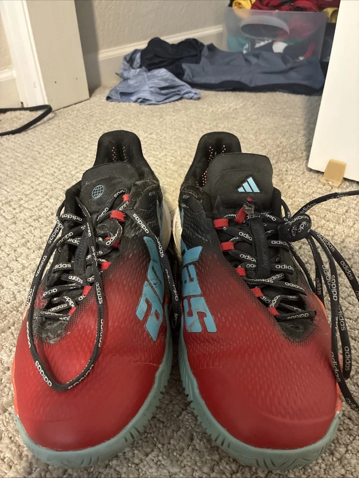 Barricade Tennis Shoes Red And Blue - Image 3 of 4