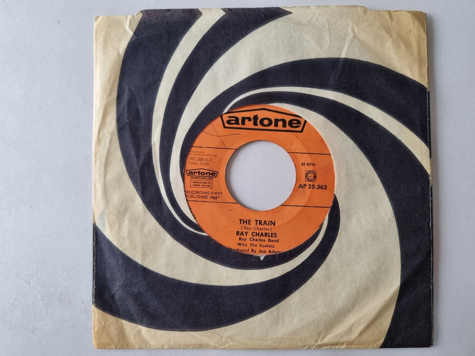 Ray Charles - Let's go get stoned/ The train 7'' Vinyl Holland