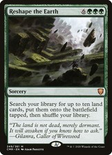 Reshape the Earth - Normal NM MTG Commander Legends