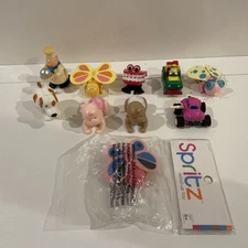 Vintage Lot 4# Of 10 Wind Up Toys  All Working