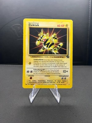 Elektek (WP 2) Wizards Black Star Promos Deutsch Pokemon Karte
