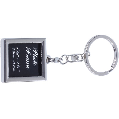 Metall Bilderrahmen Schlüsselanhänger Schlüsselbund Geschenk, Rechteckige F4878 - Bild 6 von 8
