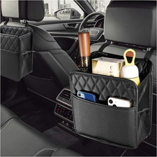 2 PCS Car Seat Back Organizer, Large Capacity Foldable Car Seat Back Hanging Bag