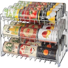 3 Tier Can Organizer for Kitchen Cabinet Pant...