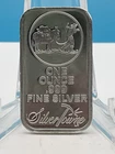SilverTowne Prospector Commercial Bar 1 Troy oz.999 Fine Silver