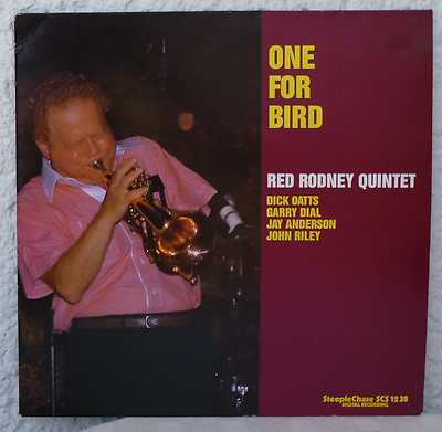 STEEPLE CHASE   Red Rodney Quintet - One For Bird   1988  Lp mint(-)