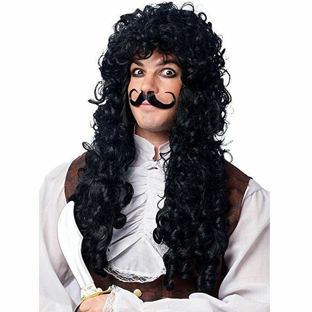 Costume Culture Franco Capitan Uncino adulto Uomo Halloween Parrucca 24932  | Acquisti Online su eBay