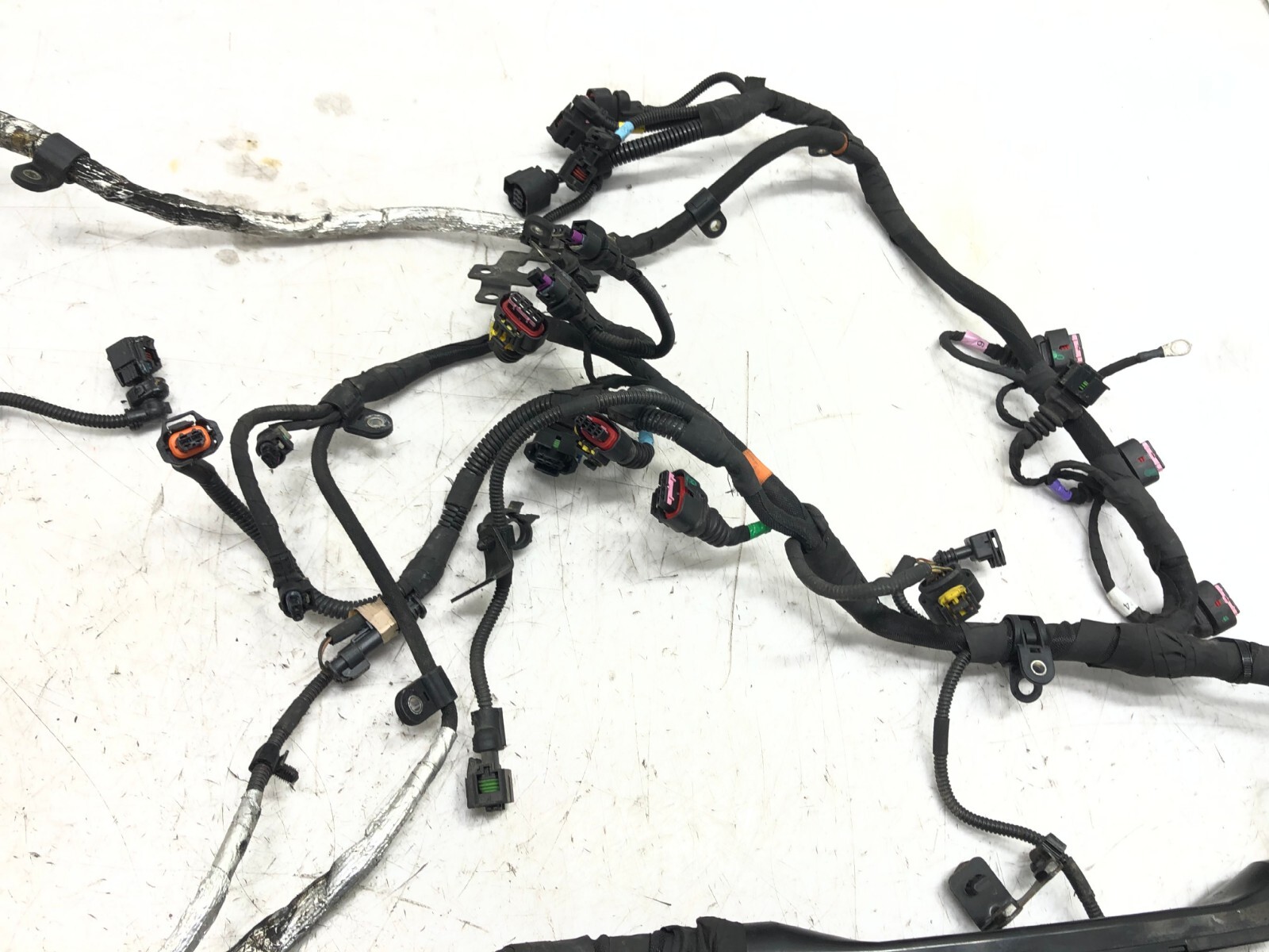 2014-2017 MASERATI GHIBLI 3.0L V6 ENGINE MOTOR WIRING HARNESS OEM.