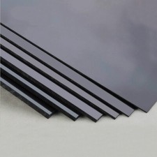Black ABS Plastic Sheet Board 200x250mm Thick 1/1.5/2/3/4/5mm DIY Model Craft