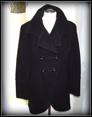 TOLLE WOLLJACKE, von Capric's, schwarz, GR.40 ^°TOP