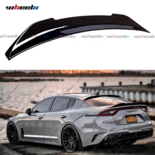 Highkick Rear Trunk Spoiler Wing For 2018-2023 Kia Stinger PSM Style Gloss Black